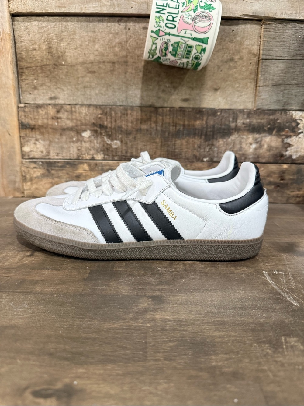 Adidas Samba OG Size 8 White Black